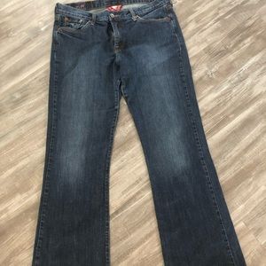 Lucky Brand Jeans, boot leg, size 12/31.
